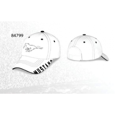 Casquette Mustang Pony Blanc